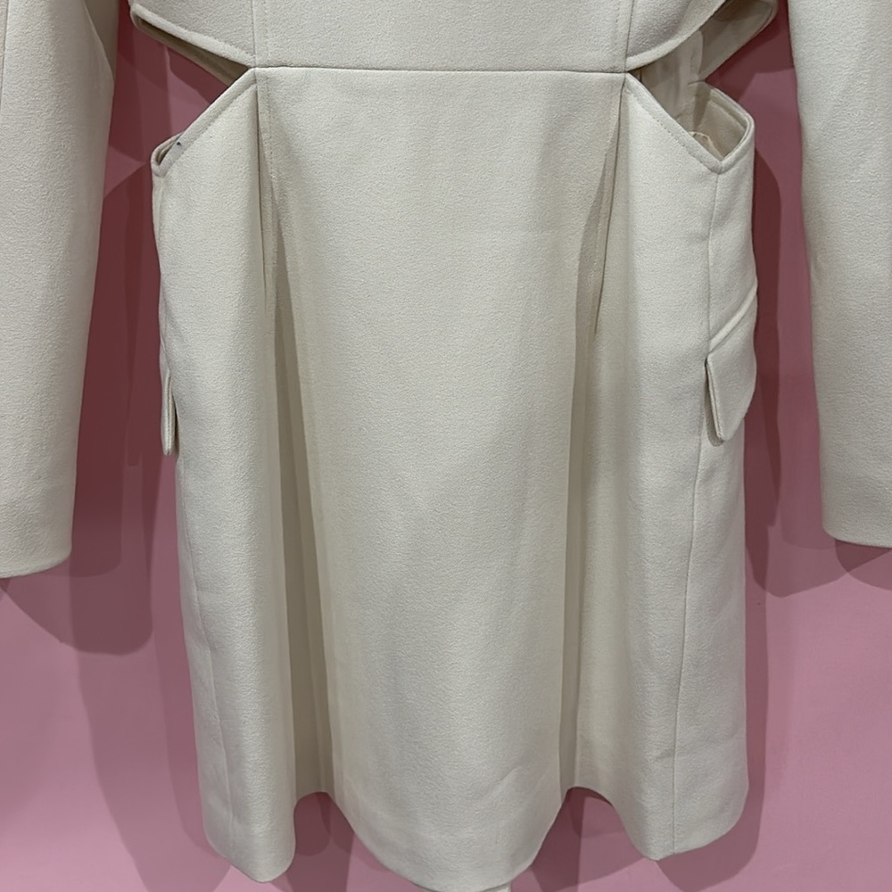 Jonathan Simkhai Jada Cut-Out Mini Blazer Dress- Sz 4 - Picture 11 of 15